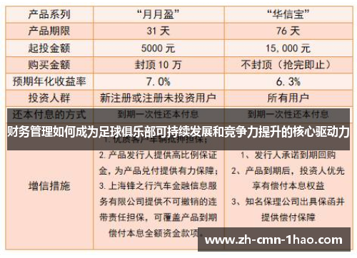 财务管理如何成为足球俱乐部可持续发展和竞争力提升的核心驱动力 财务管理如何成为足球俱乐部可持续发展和竞争力提升的核心驱动力